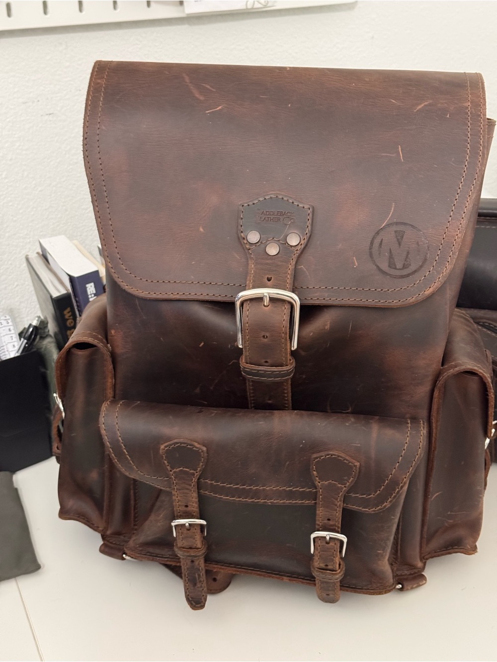 Saddleback Leather - Thin Front Pocket Backpack